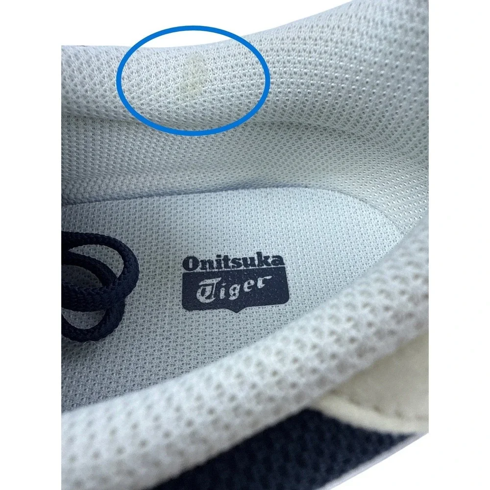 Onitsuka Tiger Alvarado Iron Navy Glacier‎ Grey Mens 9.5 Sneakers 1183A507-401